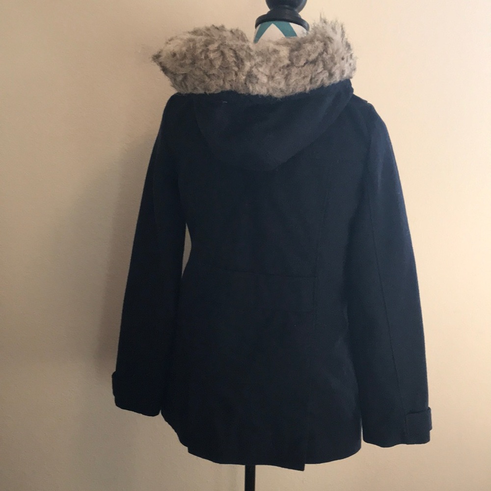 American eagle navy pea coat